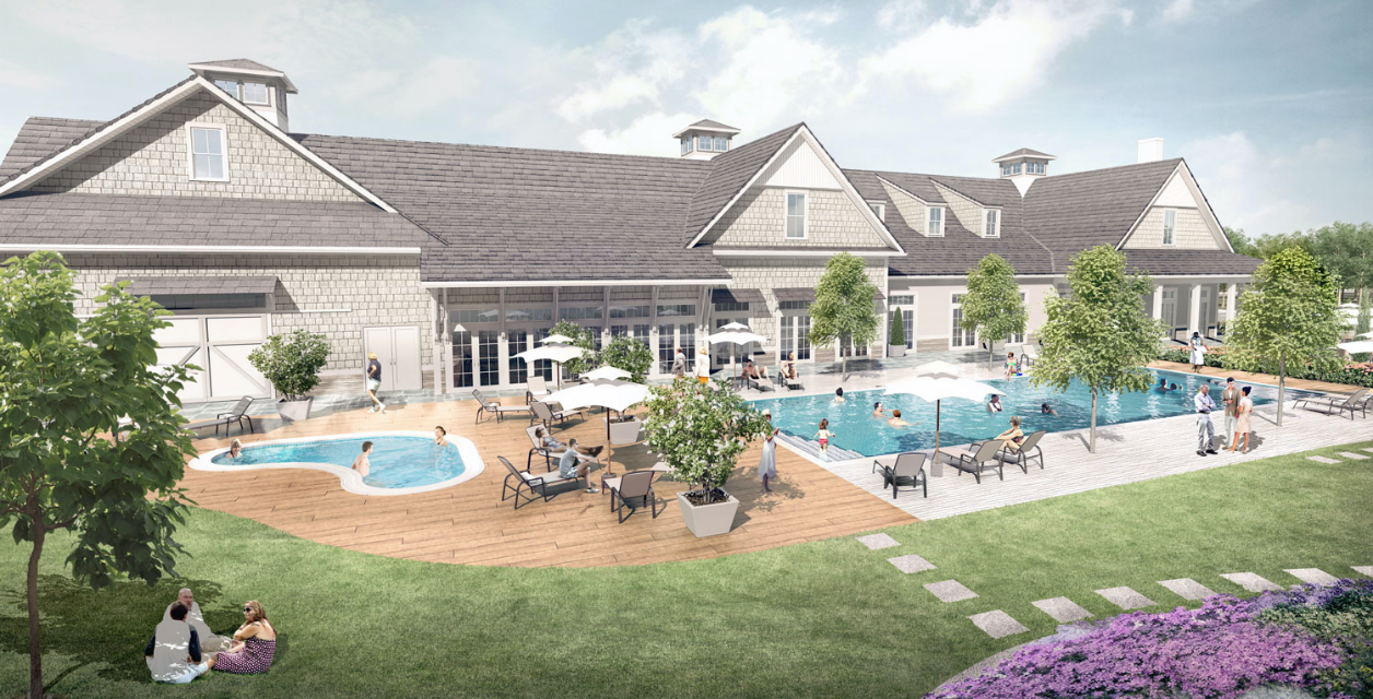 Members Club, Outdoor Pool Area